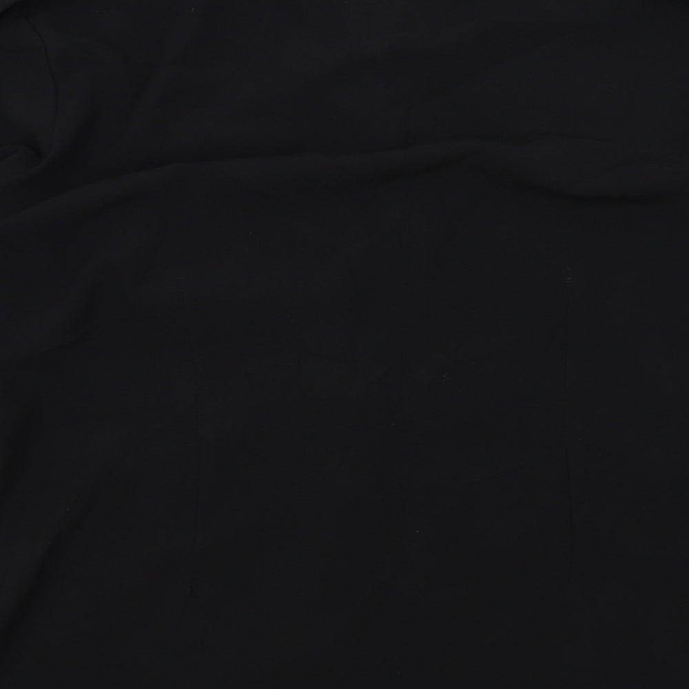 Dorothy Perkins Womens Black   Basic Button-Up Size 12