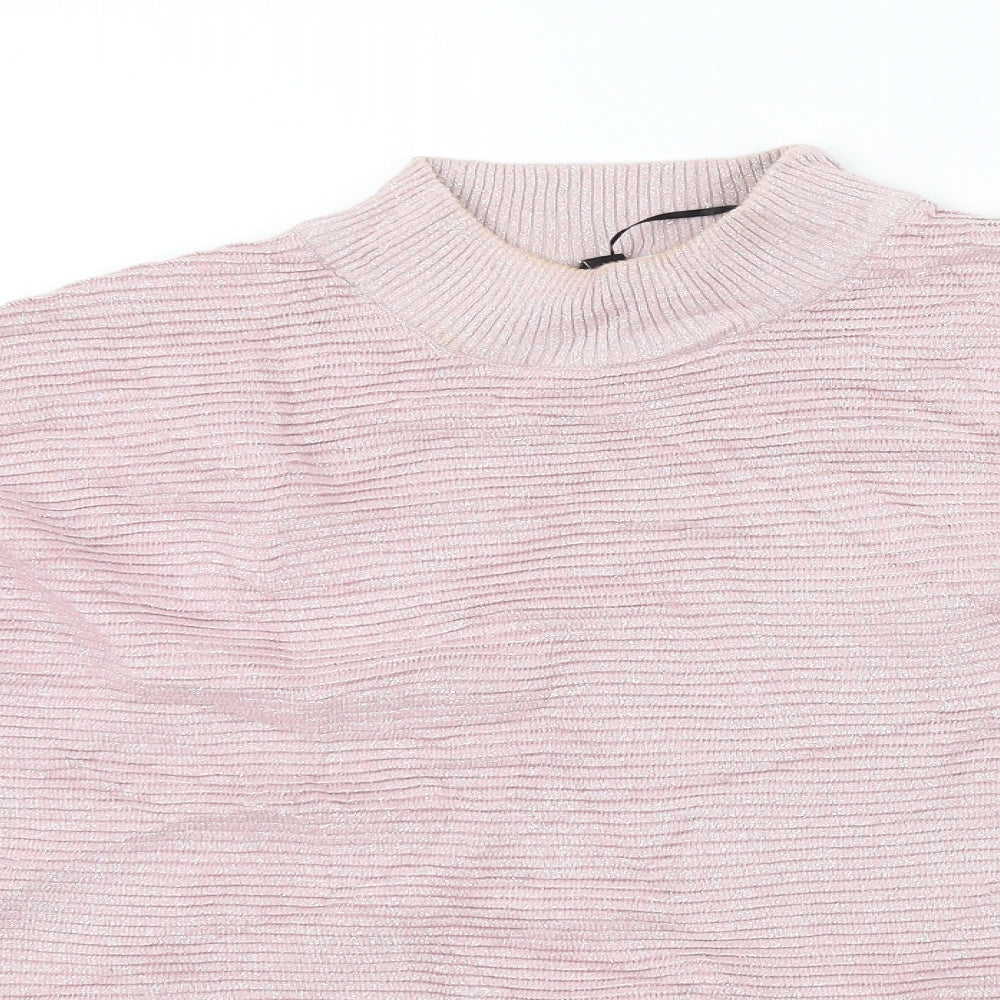 H&M Womens Pink   Pullover Jumper Size L