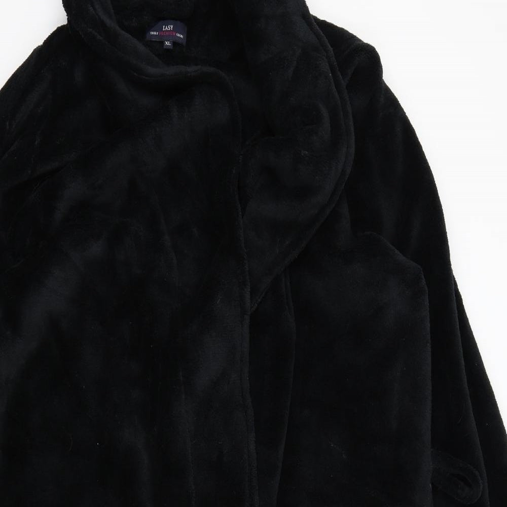 Easy Mens Black Colourblock   Robe Size XL