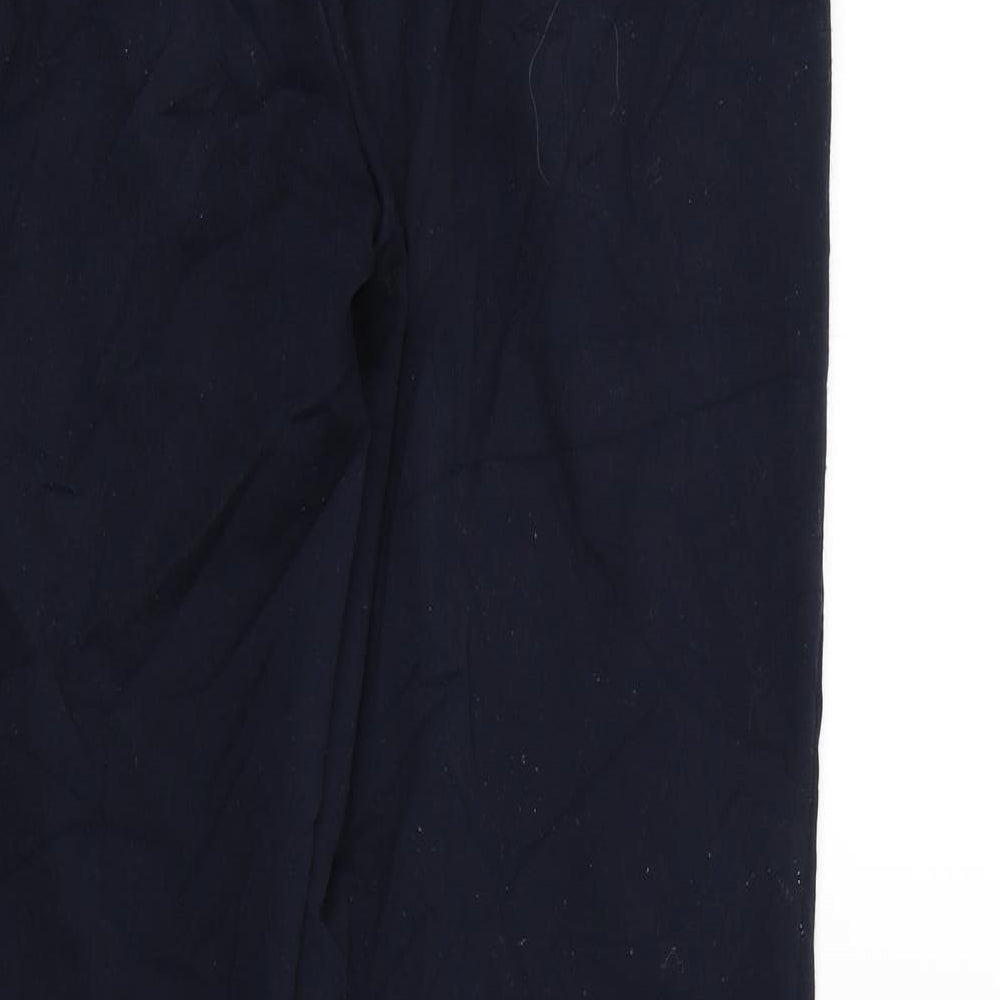 M&S Womens Blue   Trousers  Size 12 L28 in