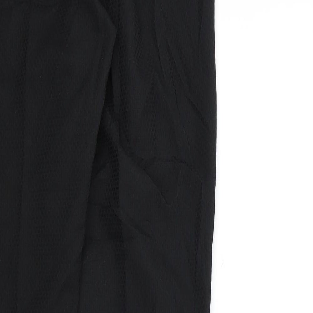 Avenue Womens Black   Trousers  Size 8 L27 in