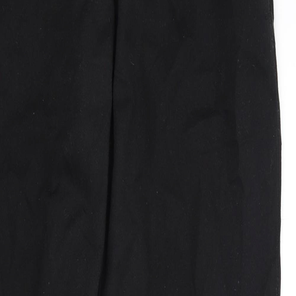 Preworn Womens Black   Trousers  Size 32 in L31 in - CEFS WHITES