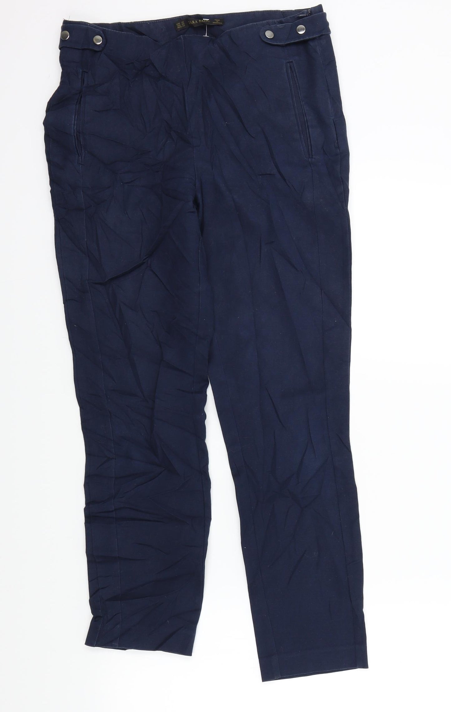 Zara Womens Blue   Trousers  Size 30 L25 in