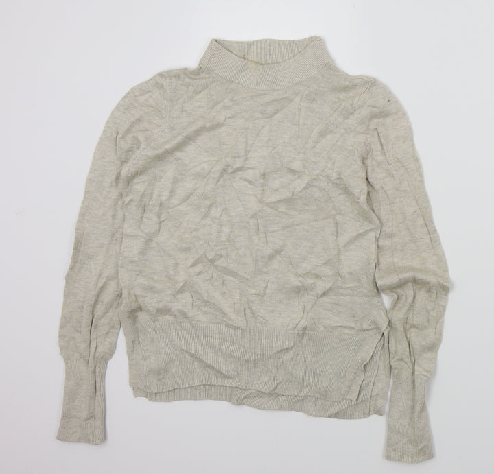 H&M Womens Beige Pullover Jumper Size S