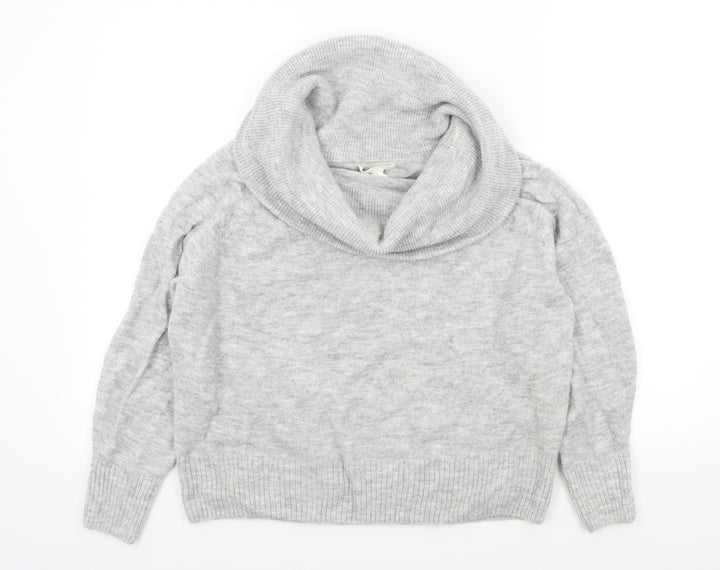 H&M Womens Grey Pullover Jumper Size S