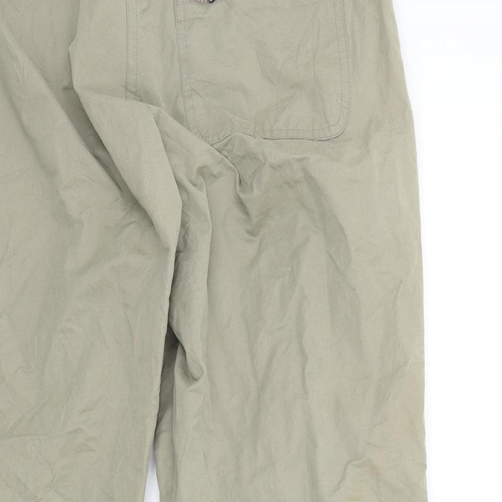 H&M Womens Beige   Trousers  Size 12 L21 in