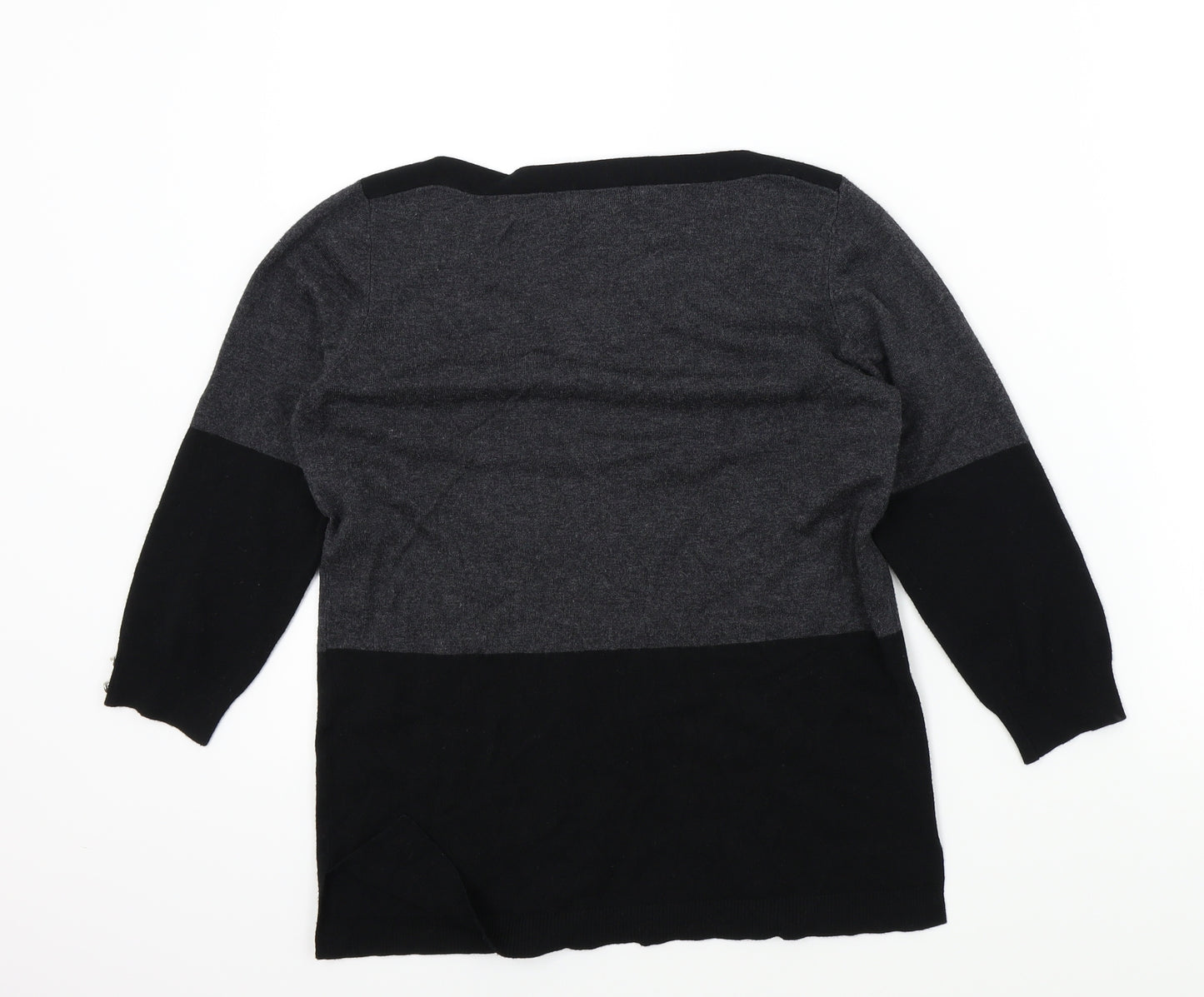 Papaya Womens Black   Pullover Jumper Size 10