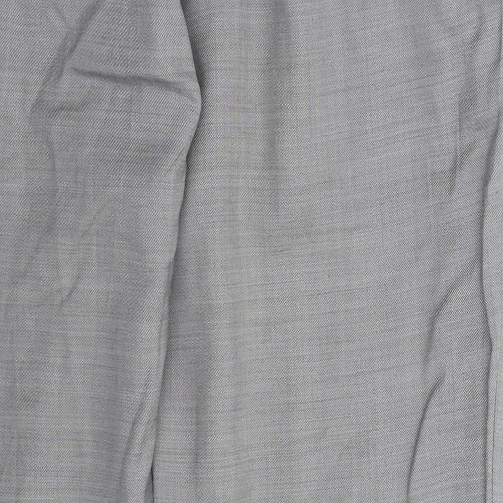 Marks and Spencer Mens Grey   2 Piece Suit Trousers Size 36 L31 in