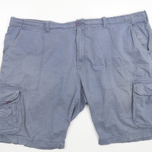 W&B Mens Blue   Cargo Shorts Size 50
