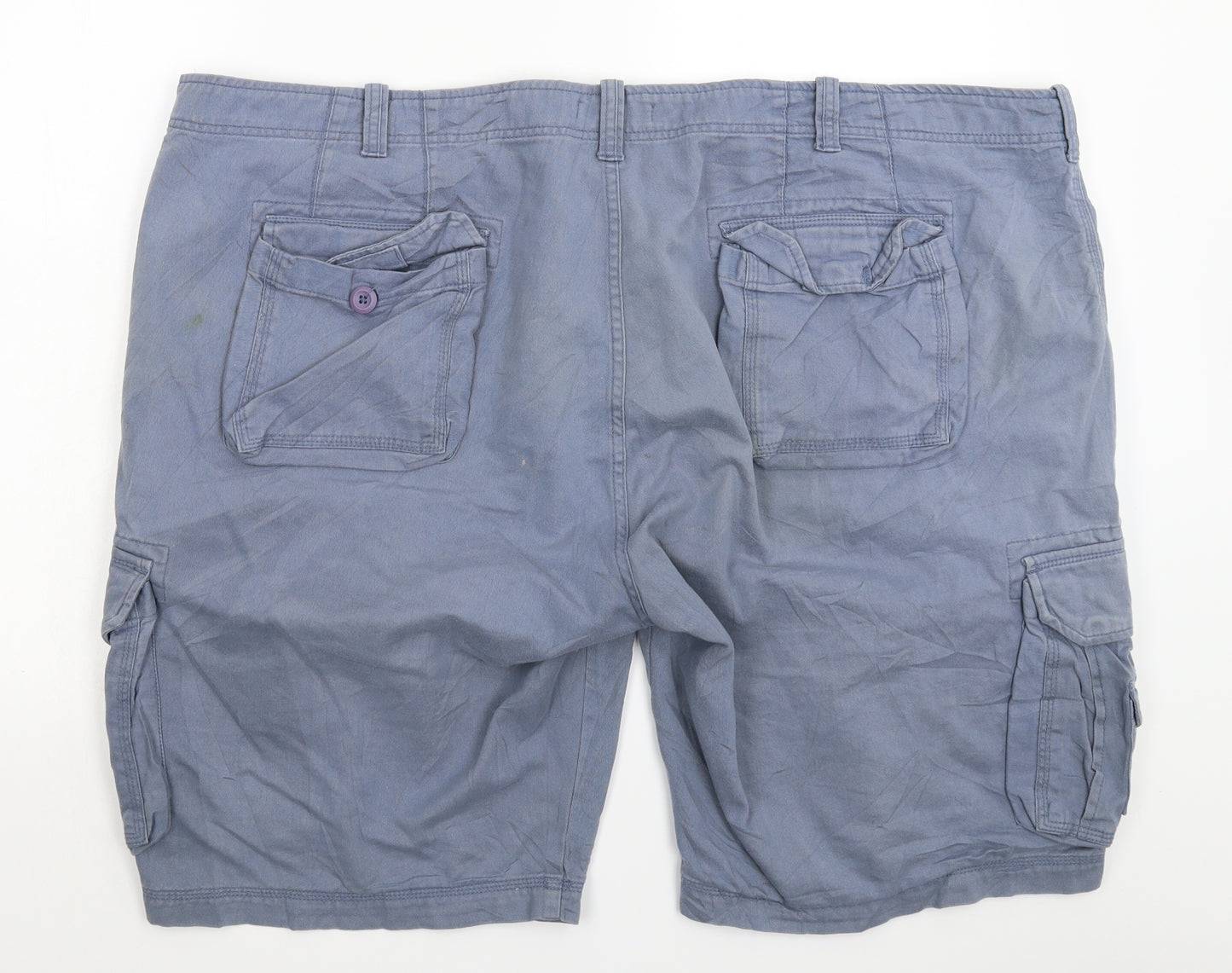 W&B Mens Blue   Cargo Shorts Size 50
