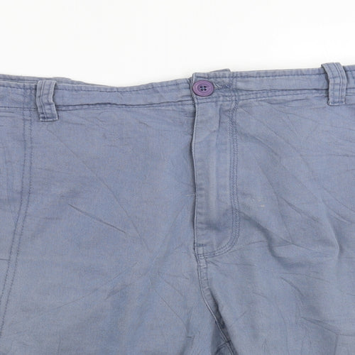 W&B Mens Blue   Cargo Shorts Size 50