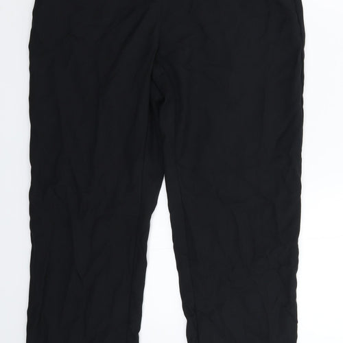 Marks and Spencer Womens Black   Trousers  Size 12 L28 in