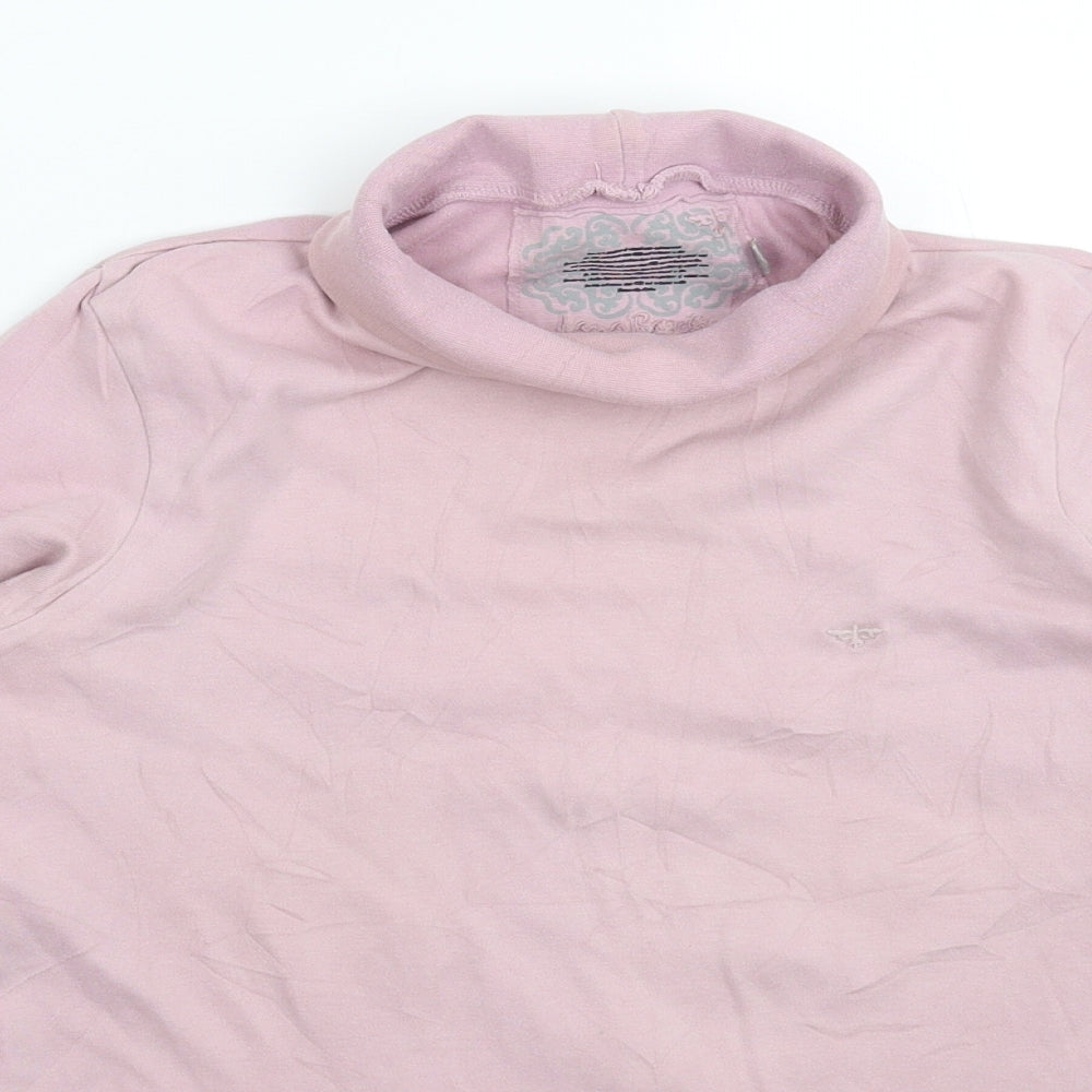 Lana Womens Pink   Pullover Sweatshirt Size M