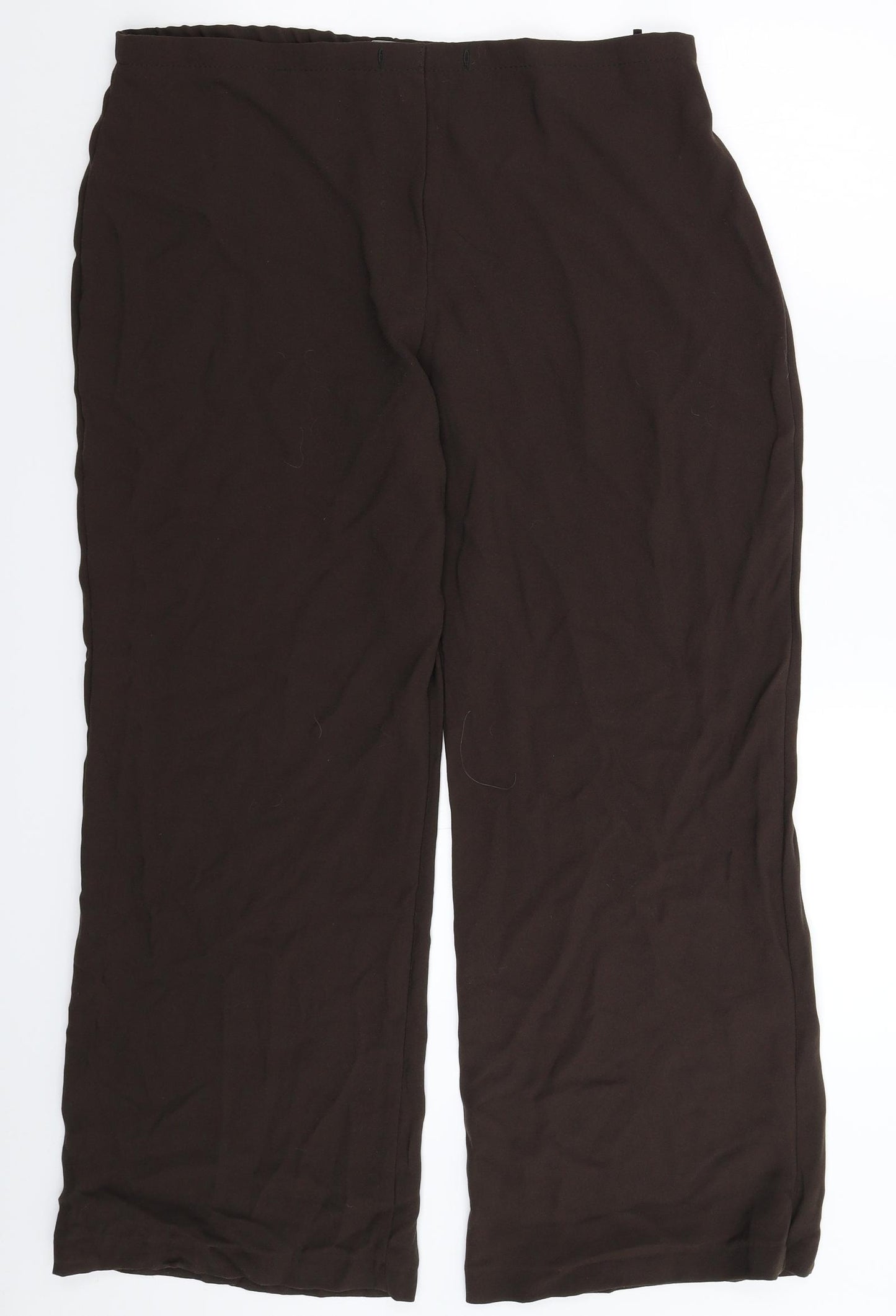 Marks and Spencer Womens Grey   Trousers  Size 18 L29 in