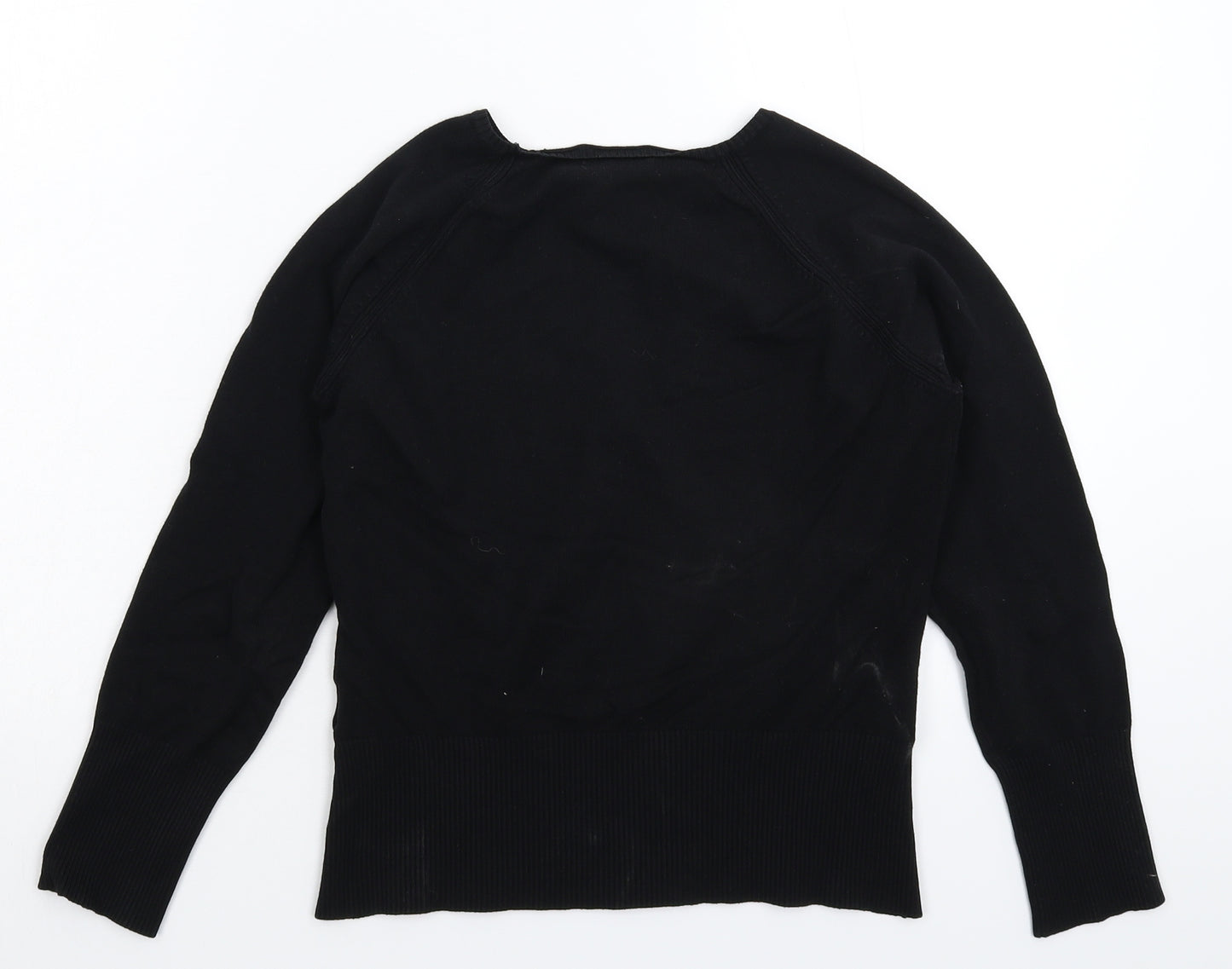 Florence & Fred Womens Black  Knit Pullover Jumper Size 12