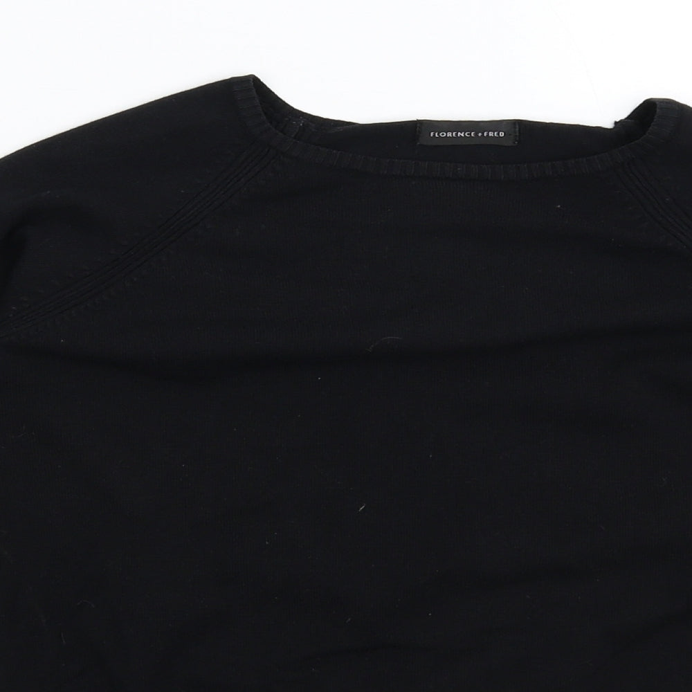 Florence & Fred Womens Black  Knit Pullover Jumper Size 12