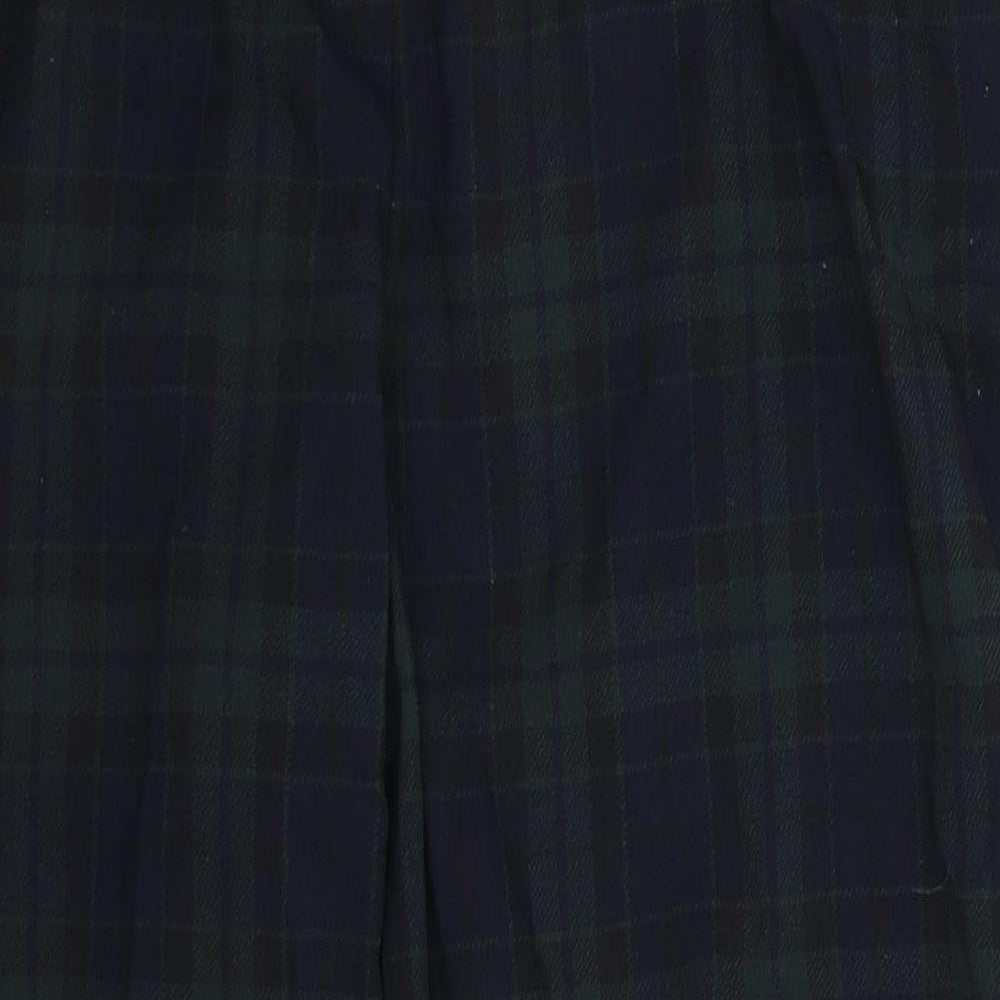Marks and Spencer Womens Multicoloured Check  Trousers  Size 14 L30 in