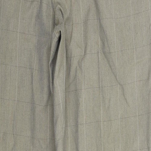 Preworn Womens Grey Check  Trousers  Size 32 L32 in