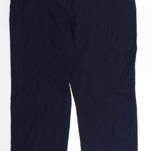 Papaya Womens Blue   Trousers  Size 14 L29 in