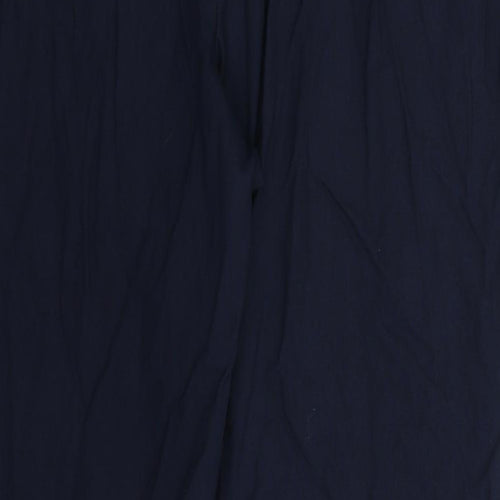 Papaya Womens Blue   Trousers  Size 14 L29 in