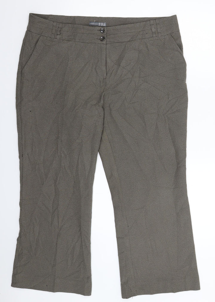 Atmosphere Womens Grey   Trousers  Size 18 L28 in