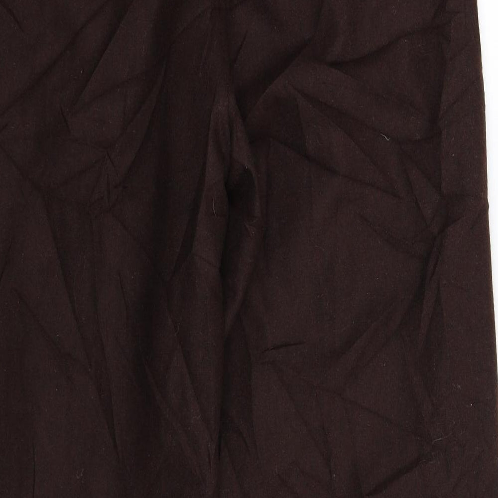 Fabrici Womens Brown   Trousers  Size 16 L32 in