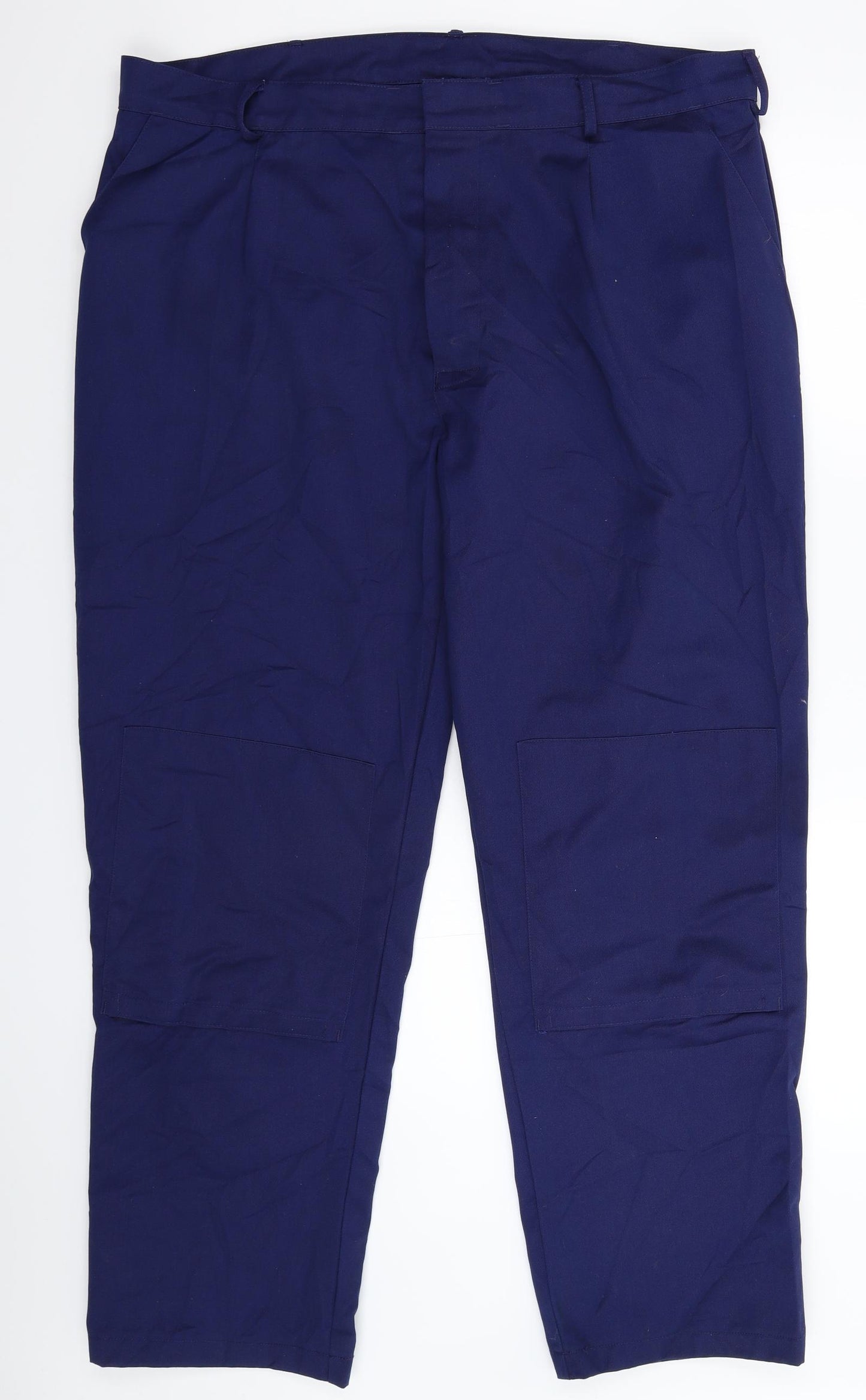 Trojan Mens Blue   Cargo Trousers Size 42 L31 in