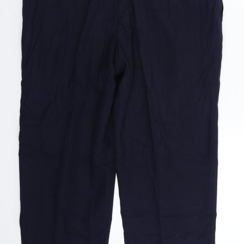 Marks and Spencer Mens Blue   Dress Pants Trousers Size 36 L29 in