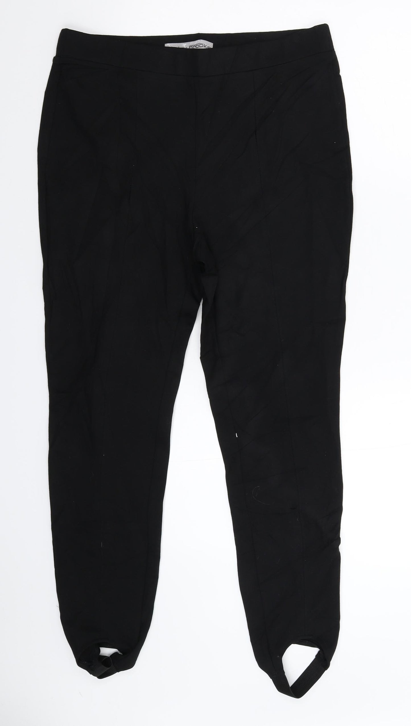 Ashley Brooke Womens Black   Capri Leggings Size 16 L27 in