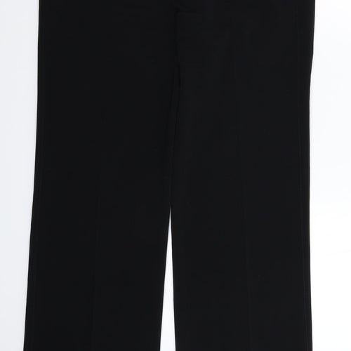 Oui Moments Womens Black   Dress Pants Trousers Size 14 L33 in