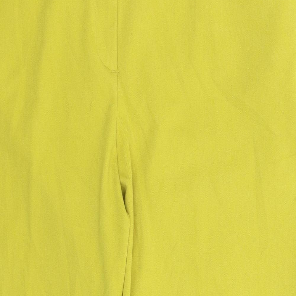 KATE Womens Yellow   Trousers  Size 22 L26 in