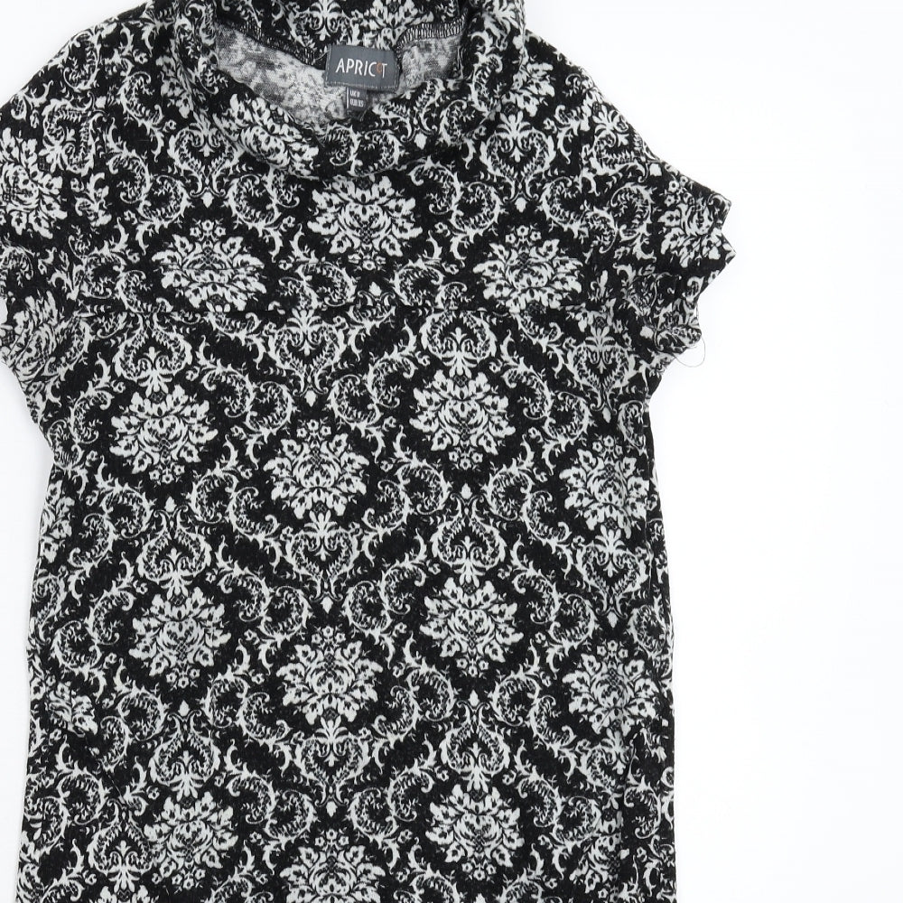 Apricot Womens Black   Jumper Dress  Size 8