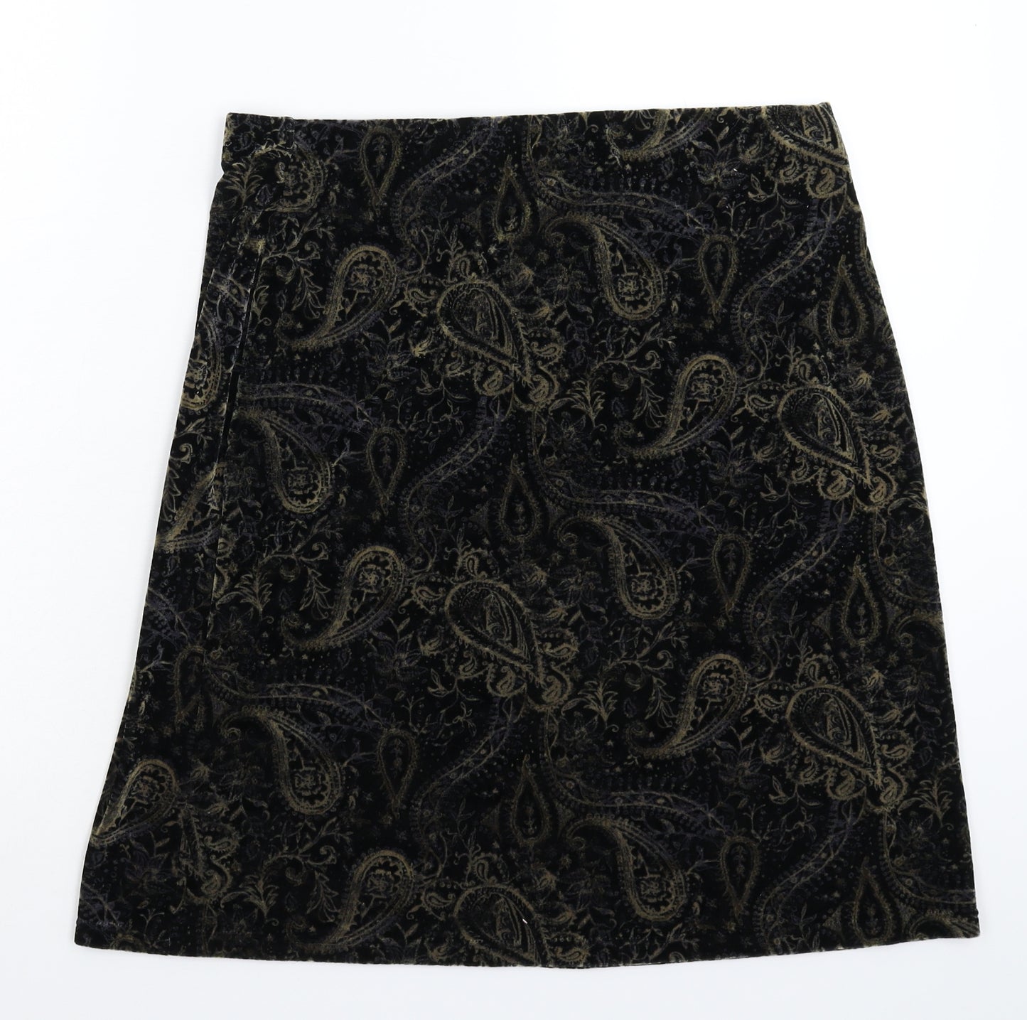 Marks and Spencer Womens Black   A-Line Skirt Size 16
