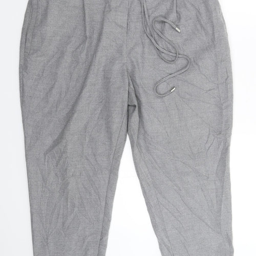 Marks and Spencer Womens Grey   Trousers  Size 18 L24 in