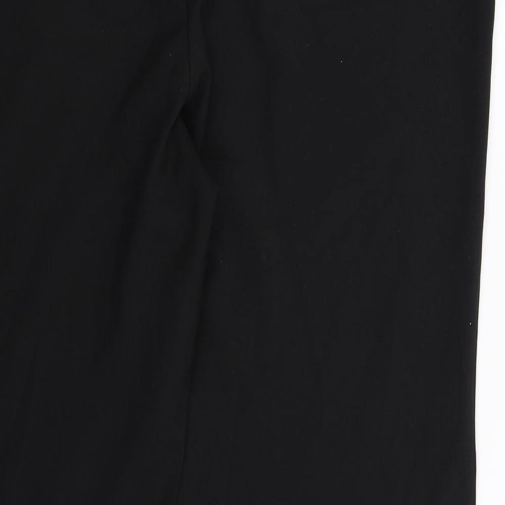 Evans Womens Black   Trousers  Size 18 L31 in