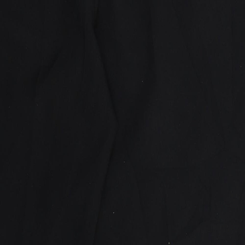 Primark Womens Black   Trousers  Size 10 L26 in