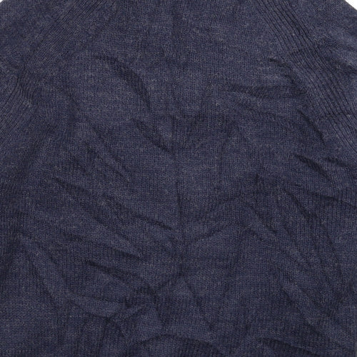 Carter & Rise Mens Blue  Knit Pullover Jumper Size M