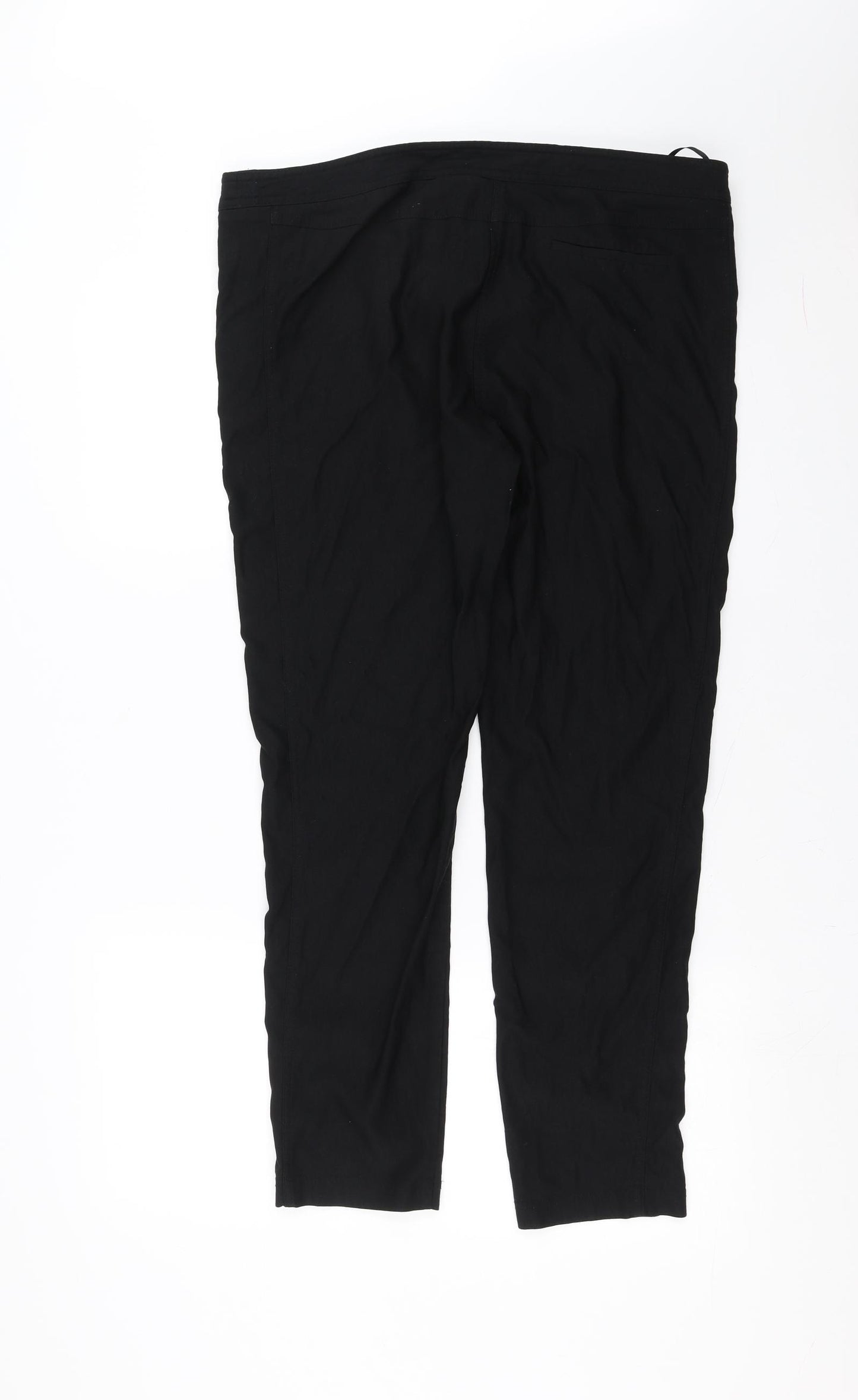 George Womens Black   Trousers  Size 18 L28 in