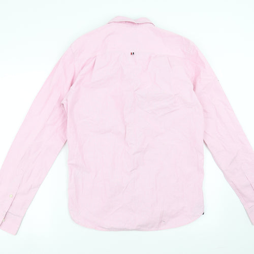 Superdry Mens Pink Striped   Button-Up Size M  - Tailored fit