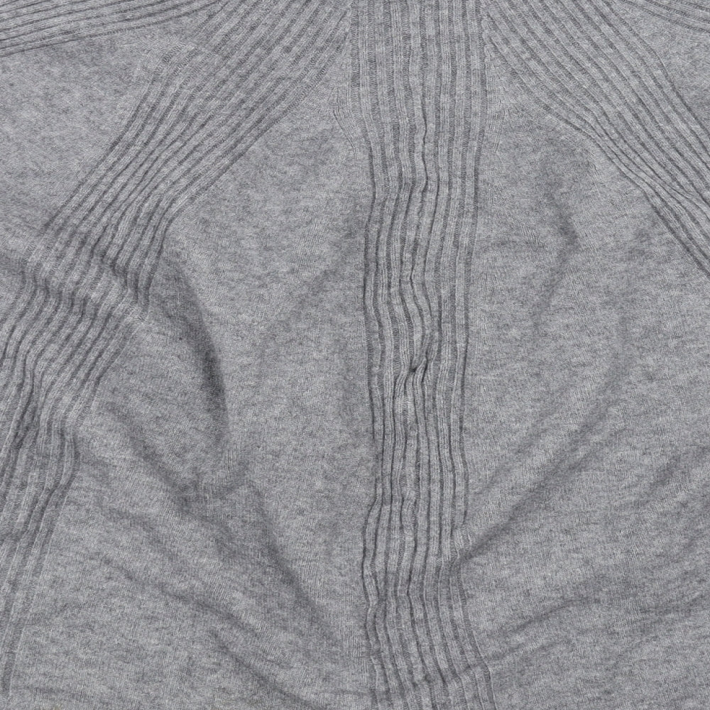 Preworn Womens Grey   Cape Jumper One Size