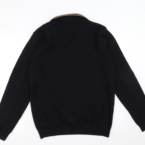 NEXT Mens Black   Pullover Jumper Size L