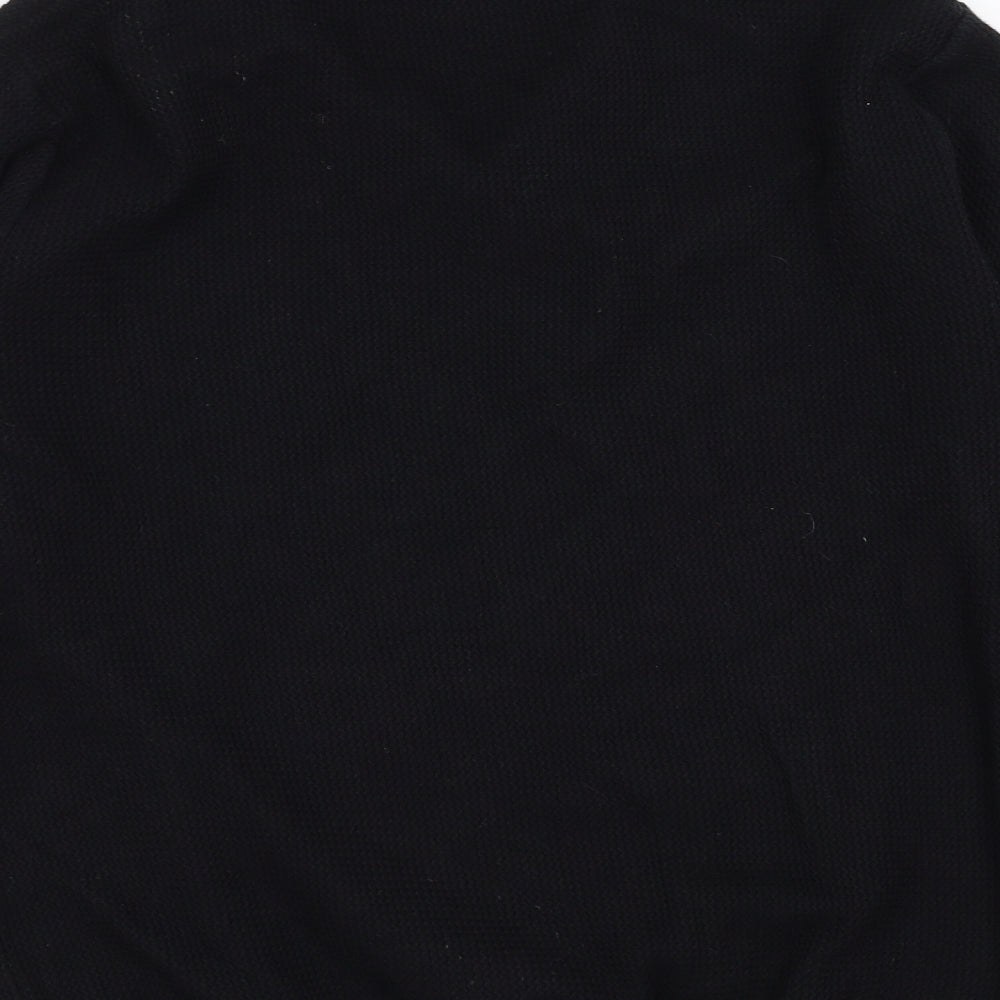 NEXT Mens Black   Pullover Jumper Size L