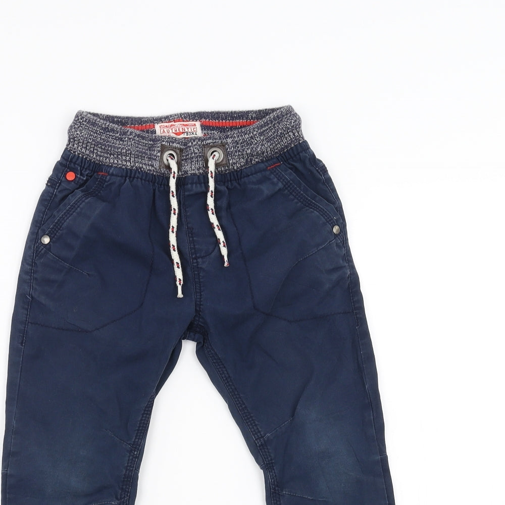 NEXT Boys Blue  Denim Jogger Trousers Size 4 Years