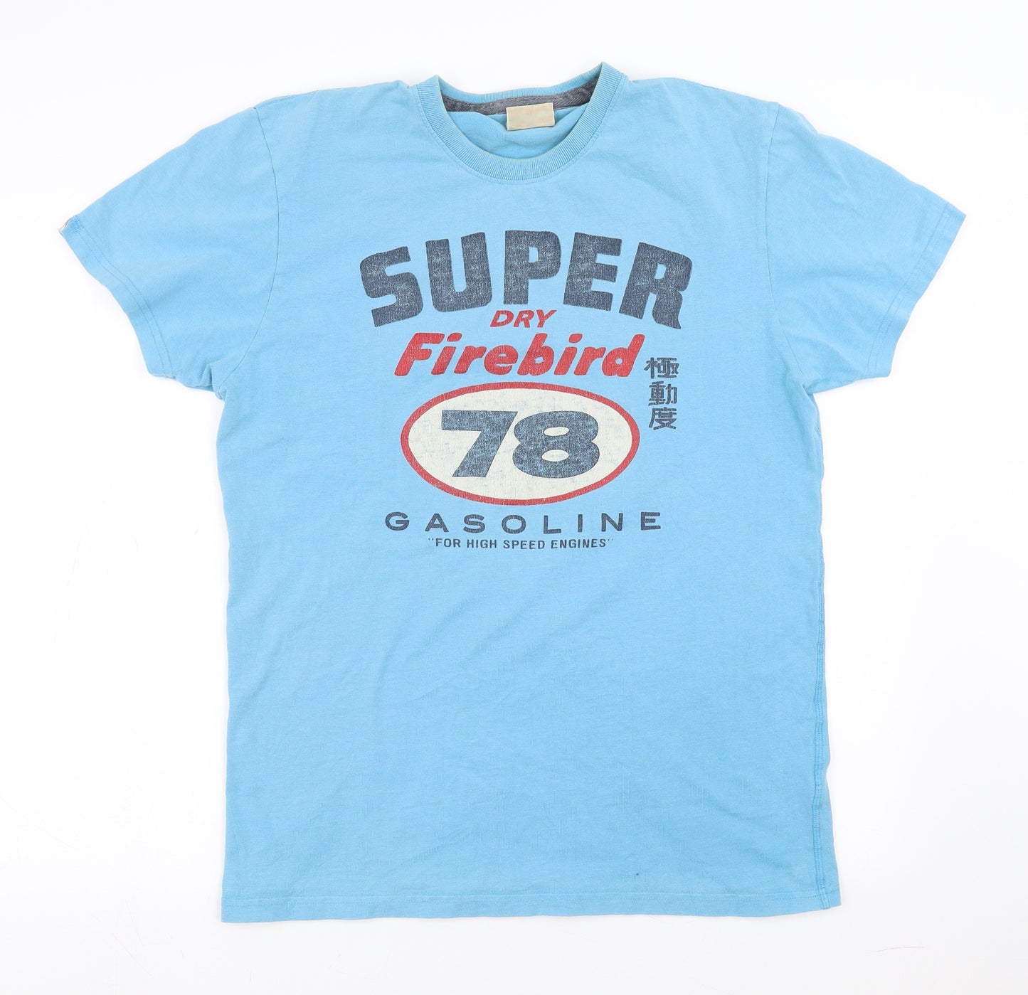 Superdry Mens Blue    T-Shirt Size 2XL