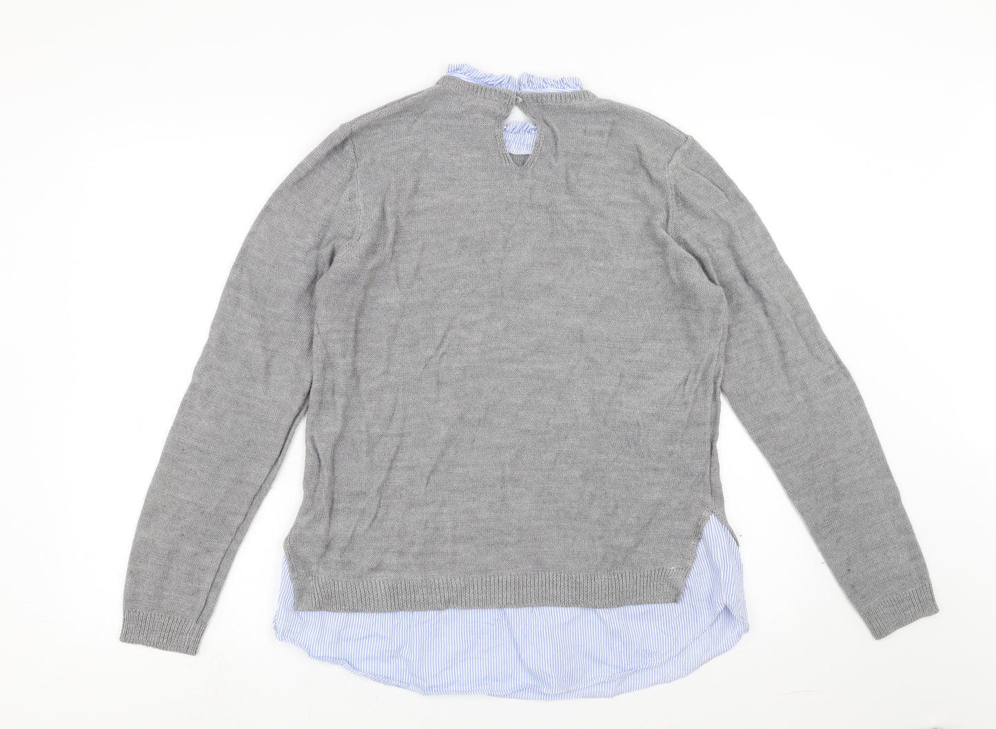 Papaya Womens Grey   Pullover Jumper Size 16
