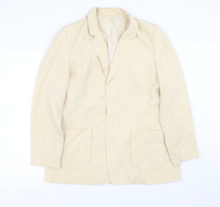 BHS Womens Yellow Jacket Suit Jacket Size 16