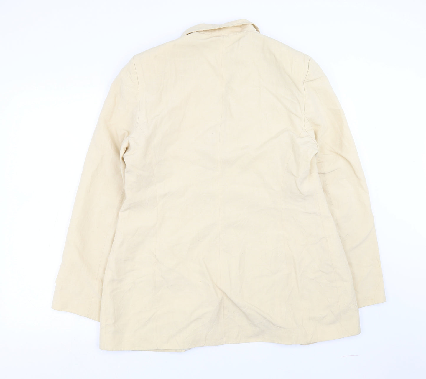 BHS Womens Yellow   Jacket Suit Jacket Size 16