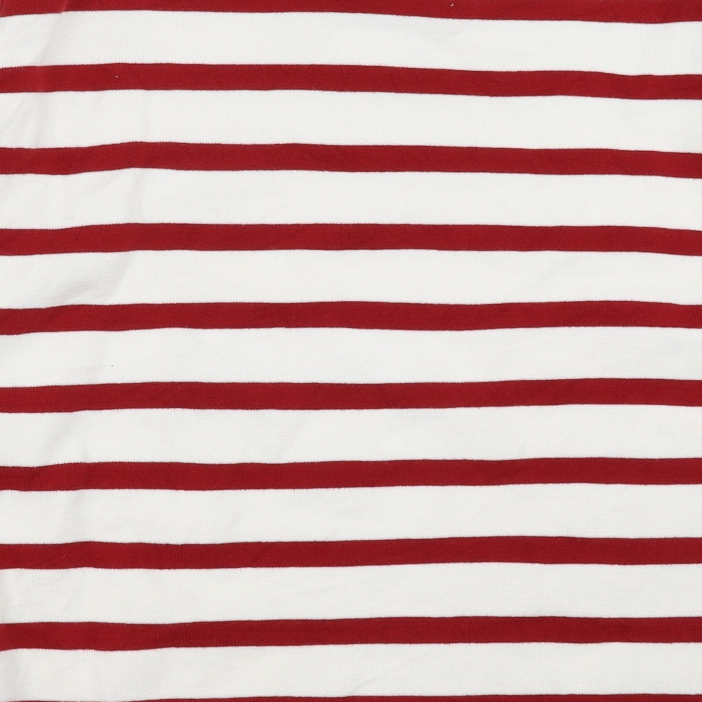 Marks and Spencer Womens Red Striped  Pullover Jumper Size 22