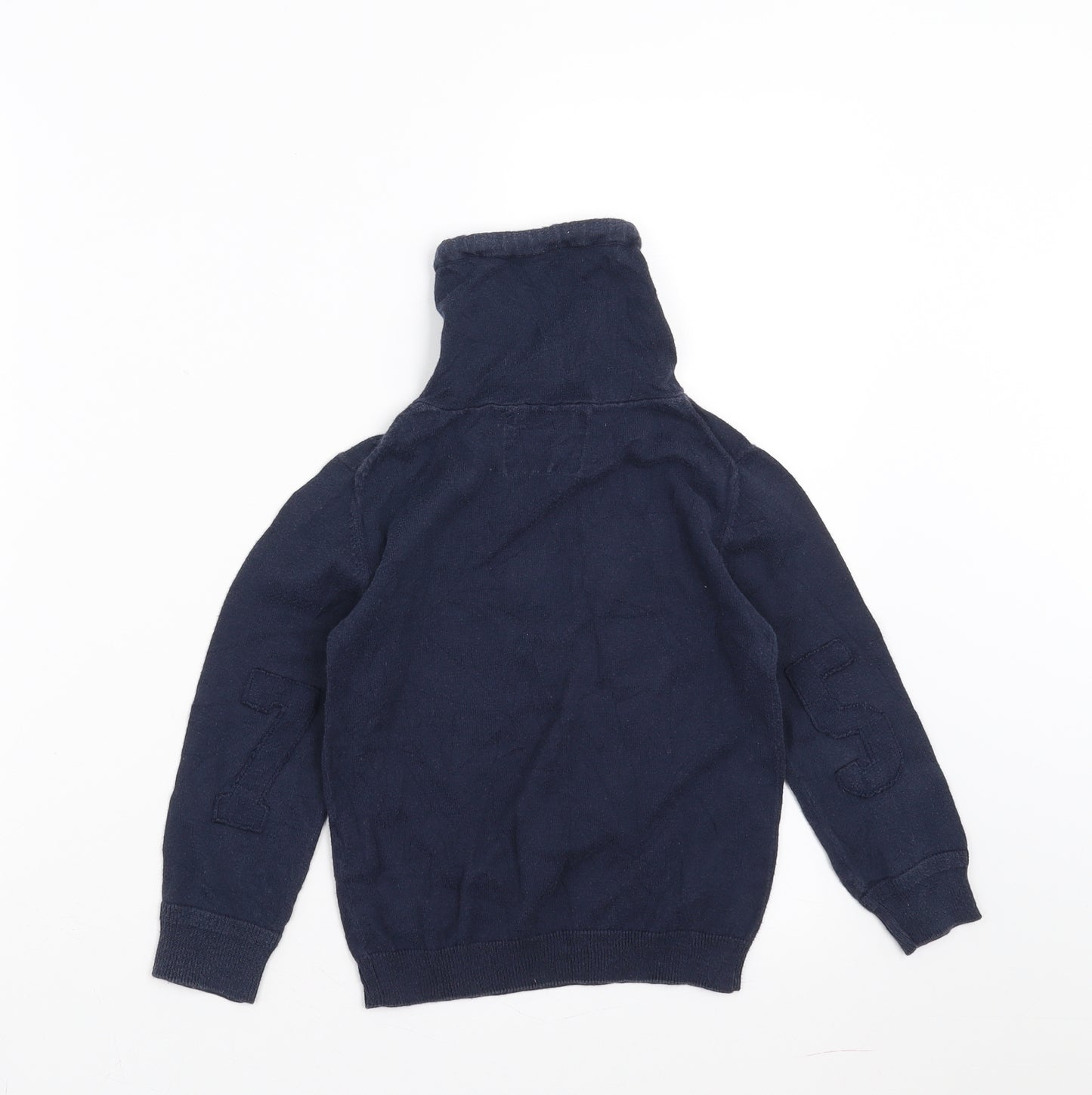Zara Boys Blue   Pullover Jumper Size 4-5 Years  - seventy five