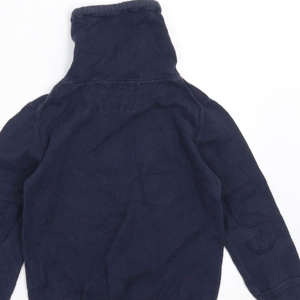 Zara Boys Blue   Pullover Jumper Size 4-5 Years  - seventy five